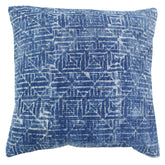 Romulo Blue and White Pillow
